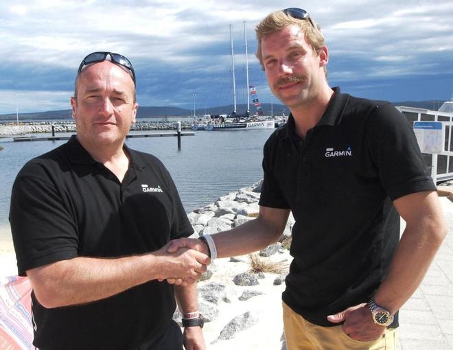 Mark Burkes and Ben Bowley - Clipper Round the World Yacht Race 2013/2014 © (c) Clipper Ventures Plc